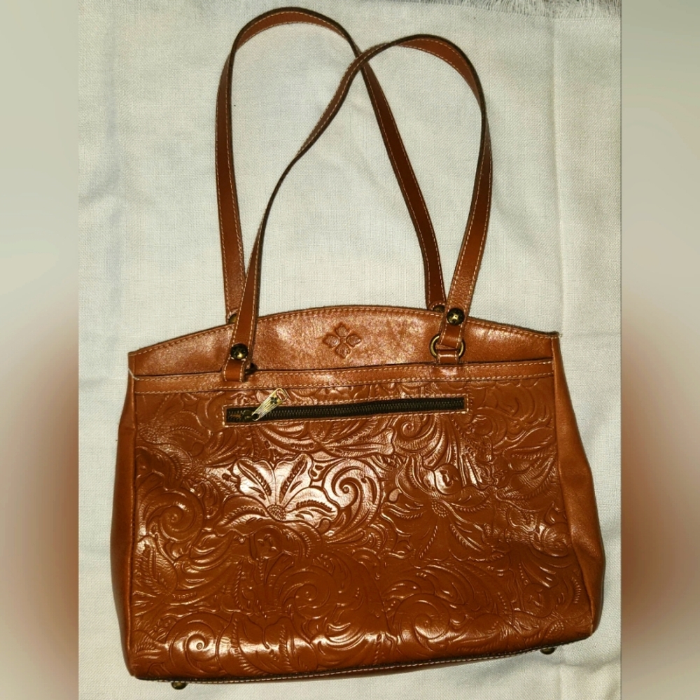 LIKE NEW Patricia Nash Leather Tote Bag